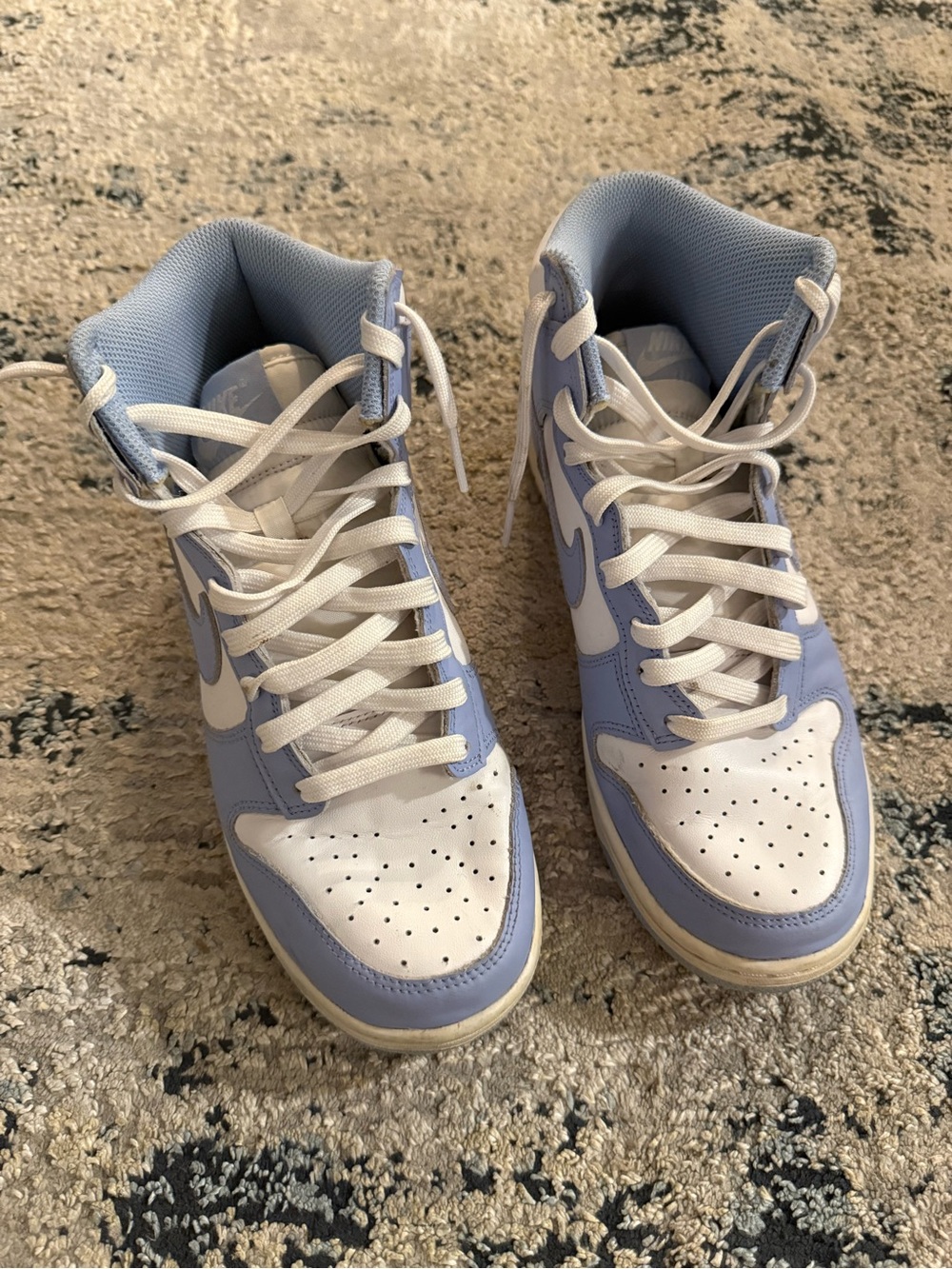 Nike High-Top dunk aluminum size 7.5